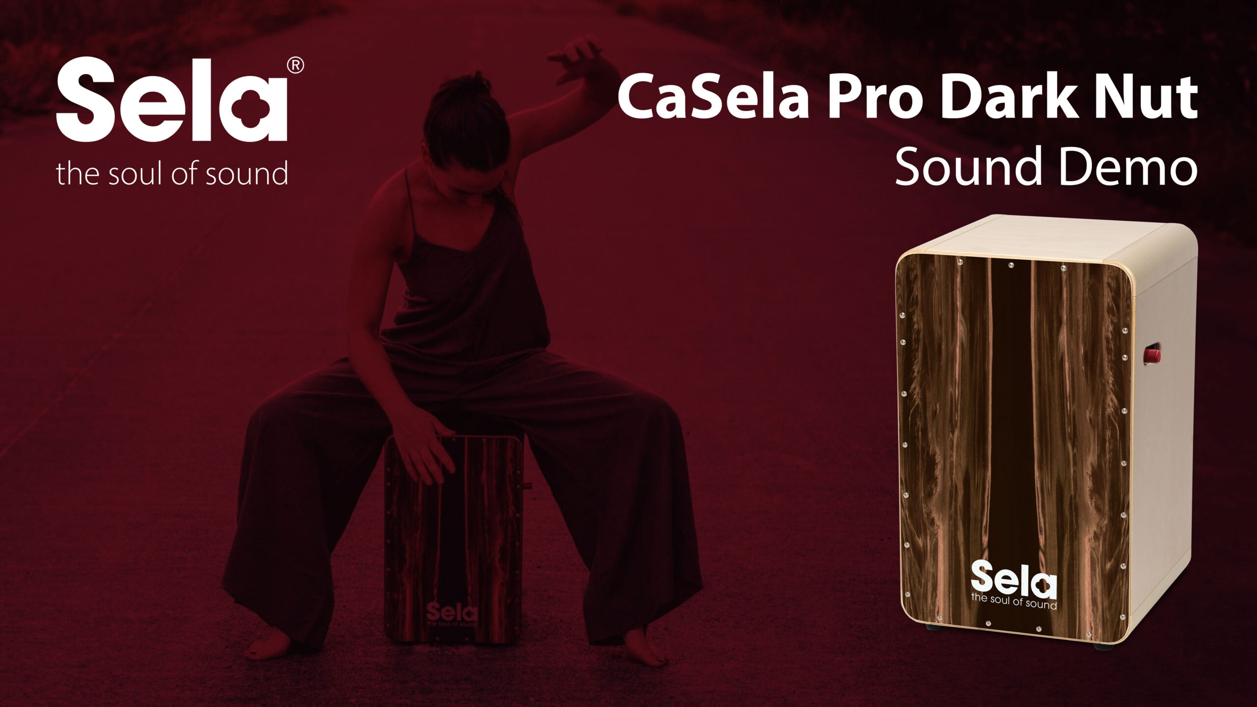 Se Casela Pro Dark Nut Sound Demo Sela Percussion